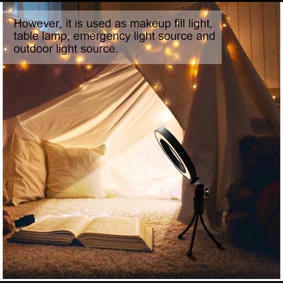 LED Ring Light 4" Tripod Stand for YouTube Video - Picture 7 of 7